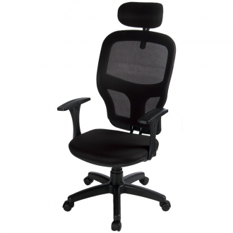 동서가구 체어BK COOL올메쉬헤더형 회전의자