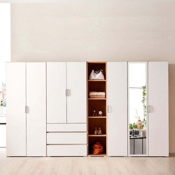 [단독특가]동서가구 켄델 전신거울 400 800 옷장 8종