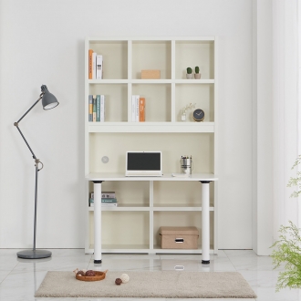 동서가구 제이미 LPM 1200 정면책상 책장세트