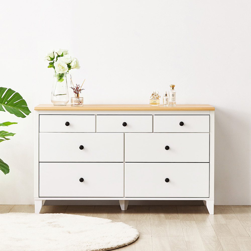 [단독특가] 동서가구 해리 7단 1200 서랍장 DF902462