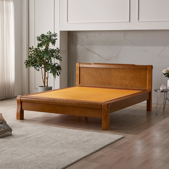 [단독특가] 동서가구 엘스 모던 흙침대 SS/Q (황토볼보료/흙판보료)