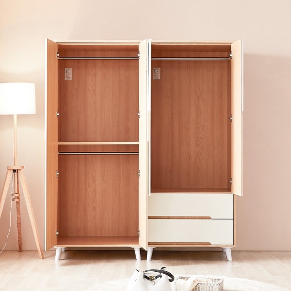 [단독특가]동서가구 프렌드 북유럽 옷장 다리형 시리즈 모음