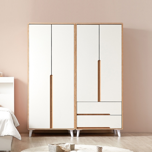 [단독특가]동서가구 프렌드 북유럽 옷장 다리형 시리즈 모음