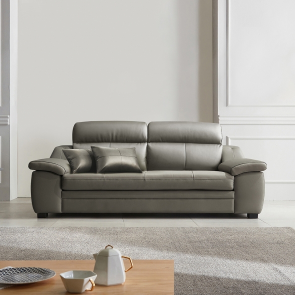 [단독특가]동서가구 노브 천연면피가죽 3인 4인 소파 모음