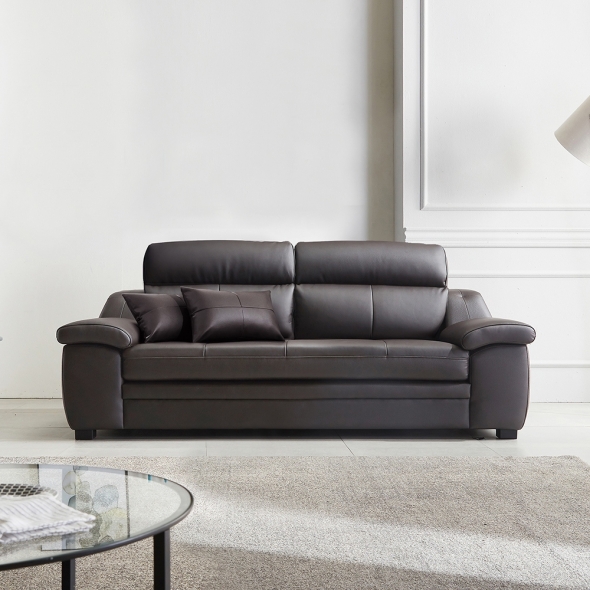 [단독특가]동서가구 노브 천연면피가죽 3인 4인 소파 모음