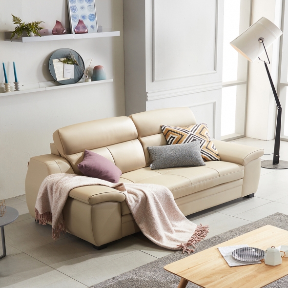 [단독특가]동서가구 노브 천연면피가죽 3인 4인 소파 모음