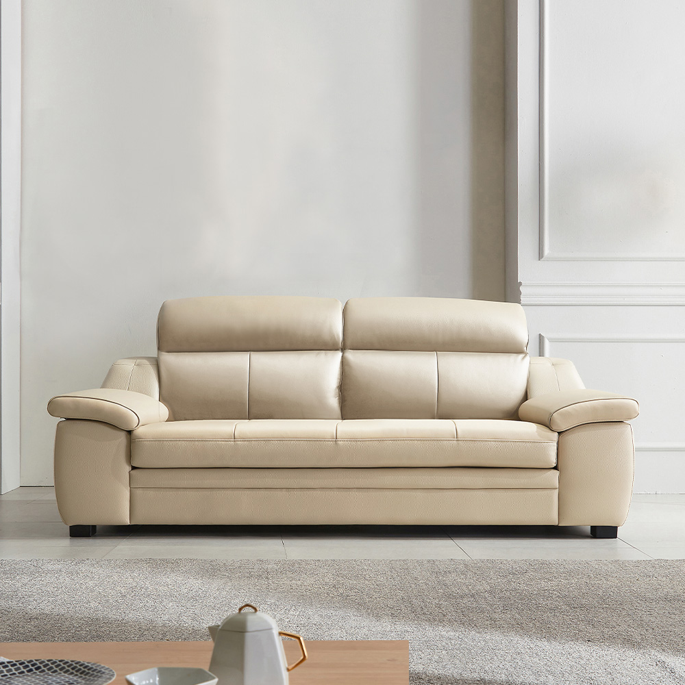 [단독특가]동서가구 노브 천연면피가죽 3인 4인 소파 모음