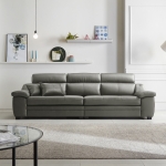 [단독특가] 동서가구 엘빈 천연면피가죽 3인 4인소파 모음+스툴