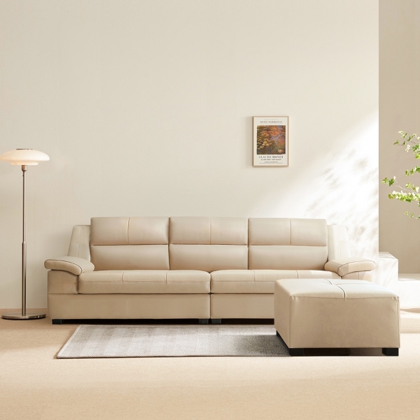 [단독특가] 동서가구 테라 라텍스탑 천연면피가죽 3인 4인소파 모음