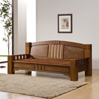 동서가구 나래울 황토 싱글 카우치 (황토볼보료/ 흙판보료)