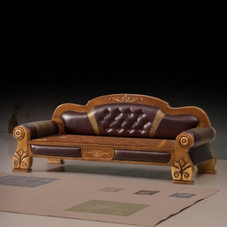 동서가구 미리내 황토 싱글 카우치 (황토볼보료/ 흙판보료)