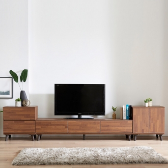 동서가구 에이든 1800 거실장+협탁2 세트