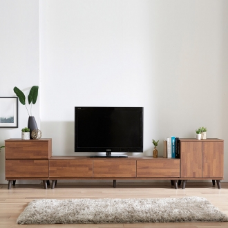 동서가구 에이든 1500 거실장+협탁2 세트