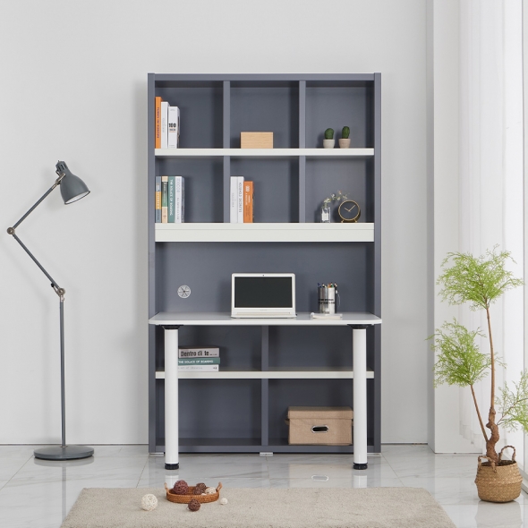 [단독특가] 동서가구 신학기 베스트 LED 정면 책상 책장 세트 16종