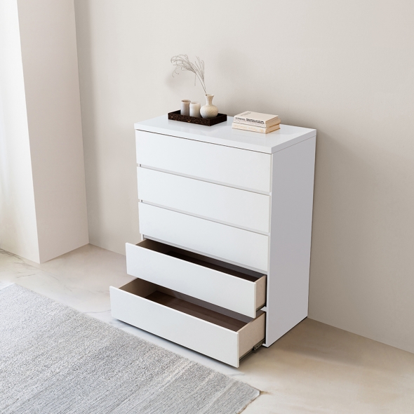 [단독특가]동서가구 아르쉘 1000 5단 그랜드 광폭 서랍장 7colors