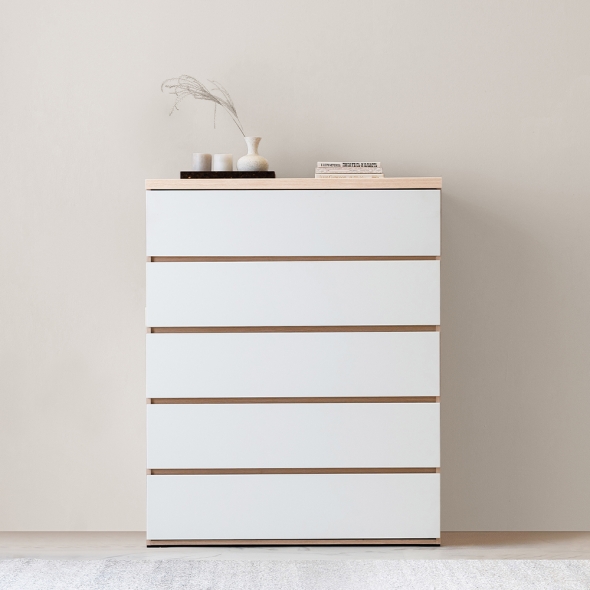 [단독특가]동서가구 아르쉘 1000 5단 그랜드 광폭 서랍장 7colors