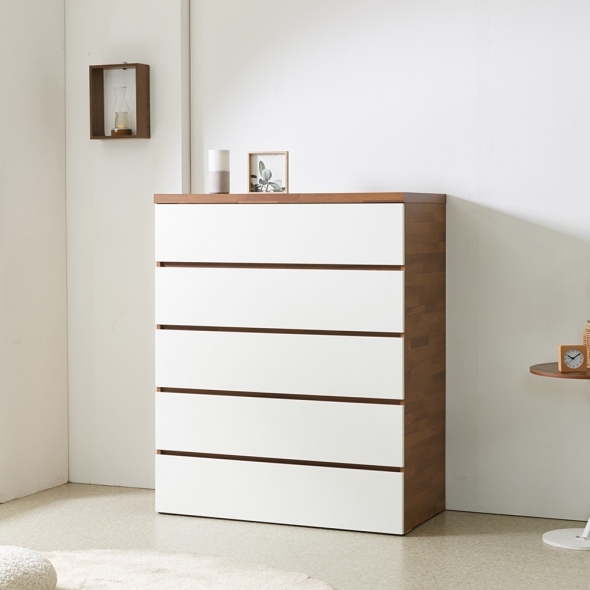 [단독특가]동서가구 아르쉘 1000 5단 그랜드 광폭 서랍장 7colors