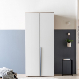 [단독특가]동서가구 미엘 900 높은 1단 옷장