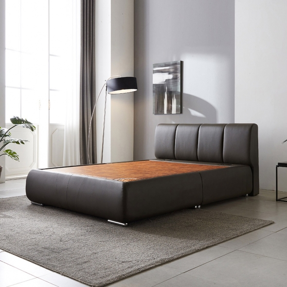 [단독특가] 동서가구 미암 가죽 흙침대 SS/Q (황토볼보료)