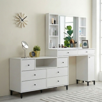 동서가구 제이드 1200 화장대+공간박스