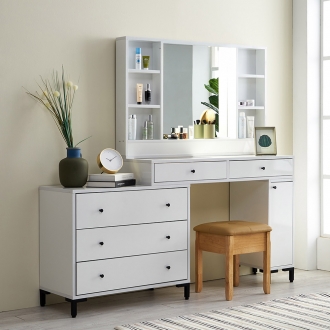 [단독특가] 동서가구 제이스 LED 화장대 800 1200 시리즈 6종 모음