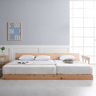 동서가구 바움 편백패밀리침대+양면(S+Q)