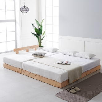 [단독특가] 동서가구 바움 저상형 편백 패밀리침대 6종 모음