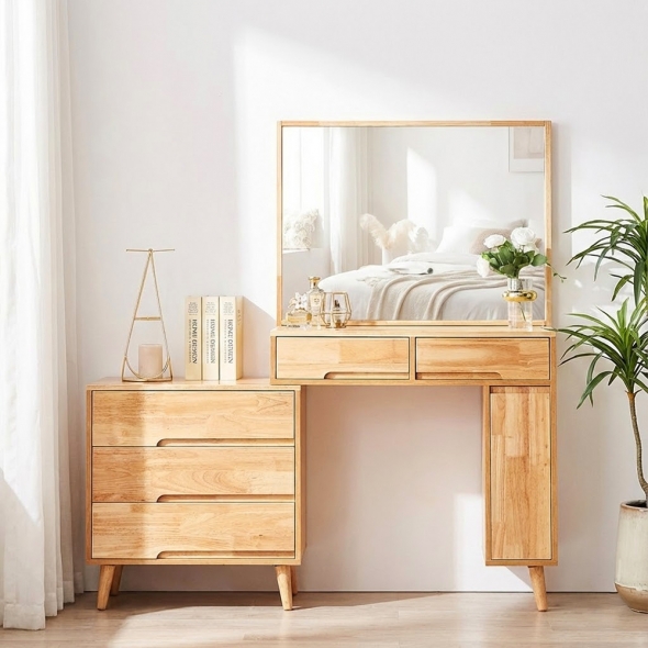 [단독특가]동서가구 위너 제이 확장형 800 거울 화장대