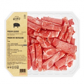 [돌돌이] 무항생제 대패목심 1kg 10개