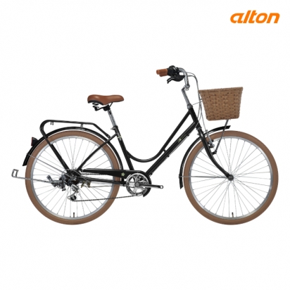 특가 NEW 클래식 2607 바구니 숙녀 시티자전거