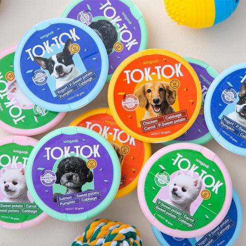 와그작 톡톡미니트릿 시리즈 4종