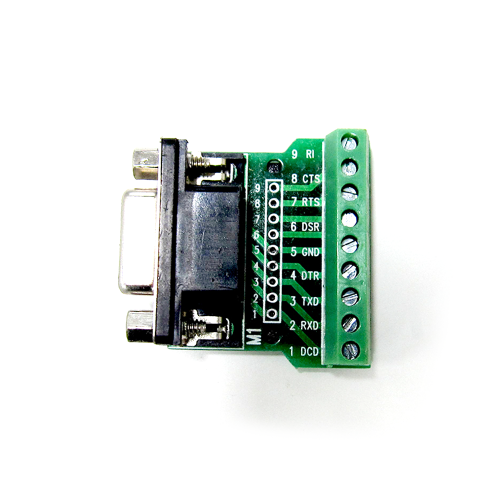 DSUB 수 9핀 to 터미널 변환 보드 NA421