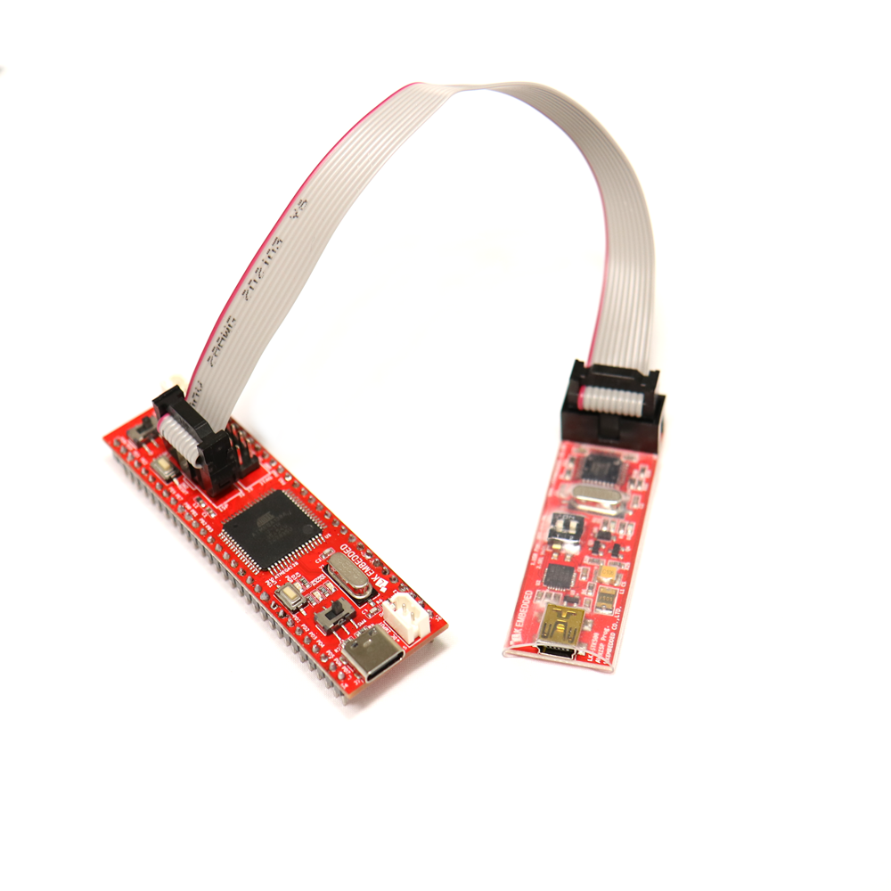 ATmega128 브레드보드 모듈 & STK500 AVRISP 프로그래머 키트