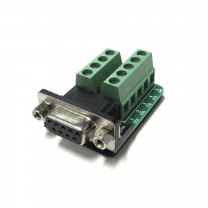 DSUB 암 9핀 to 터미널 변환 보드 너트형 NA473