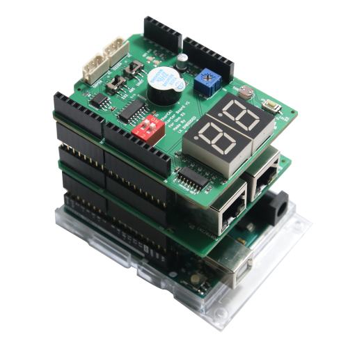 이더캣 쉴드 with Arduino Uno R3