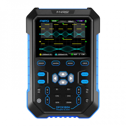 DPOX180H 2 in 1 디지털 포스포 오실로스코프 & 신호 발생기 (180MHz, 500MS/s)