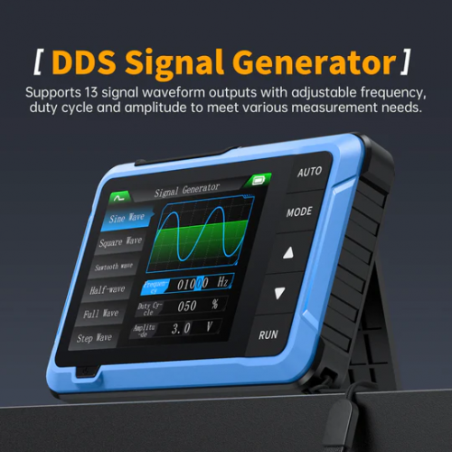 DSO-510 미니 휴대용 2 in 1 오실로스코프 (10MHz, 48MS/s, 수리용 기본형)