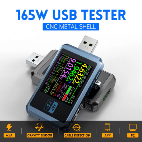 FNB48P 전류&전압 측정 USB 테스터