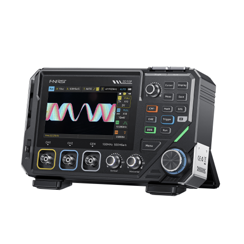 FNIRSI 2D15P 3 in 1 오실로스코프 멀티미터 & 신호 발생기 (듀얼채널, 500MSa/s, 10MHz)