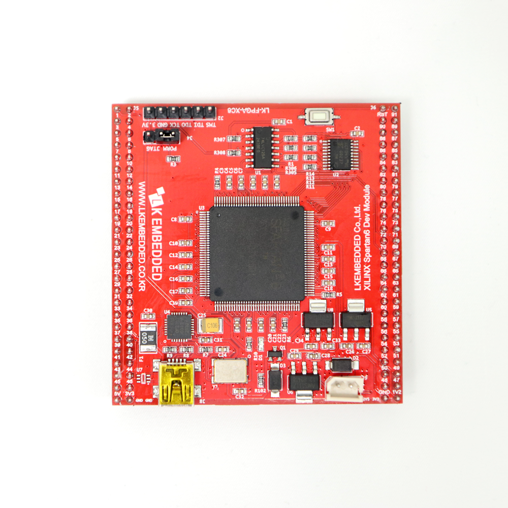 자일링스 FPGA Spartan6 개발모듈 with XCF04SVO20C LD4-1