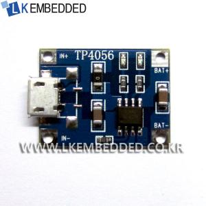 아두이노 전원 TP4056 리튬 배터리 충전 보드 B174