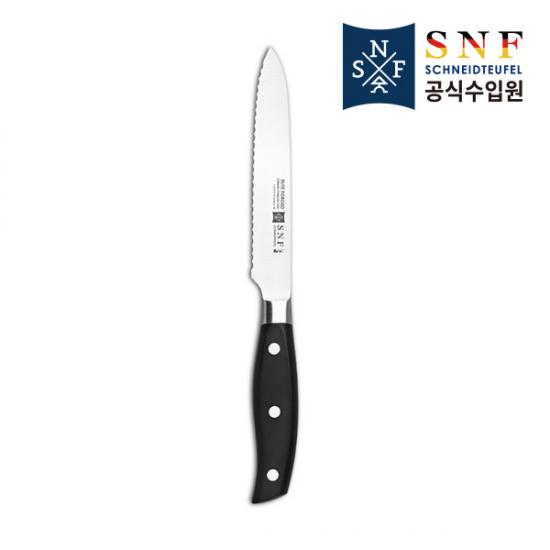 SNF Elite Forged 톱날 유틸리티 나이프 130