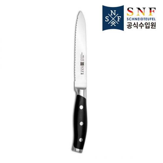 SNF Pro Cut Forged 톱날 유틸리티 나이프 130