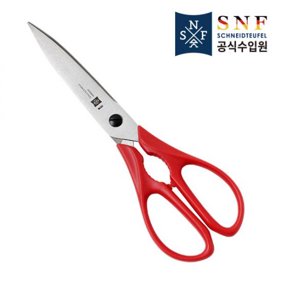 [가위특가전] SNF 다용도 주방가위(S2332-RD) 레드 14% OFF