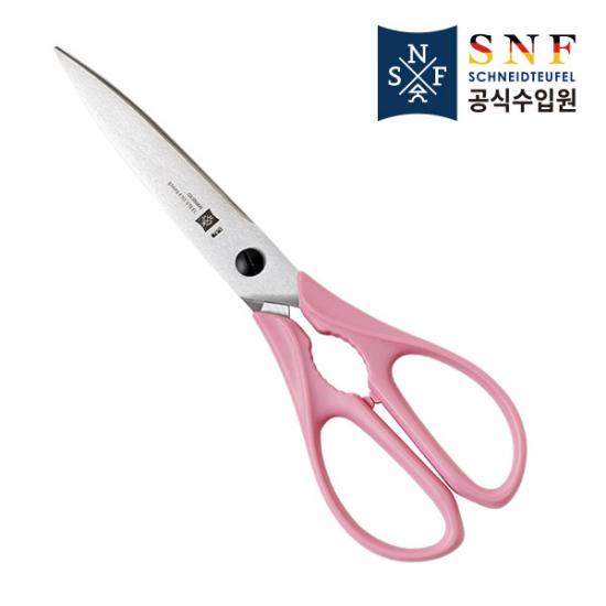 [가위특가전] SNF 다용도 주방가위(S2332-PK) 핑크 14% OFF