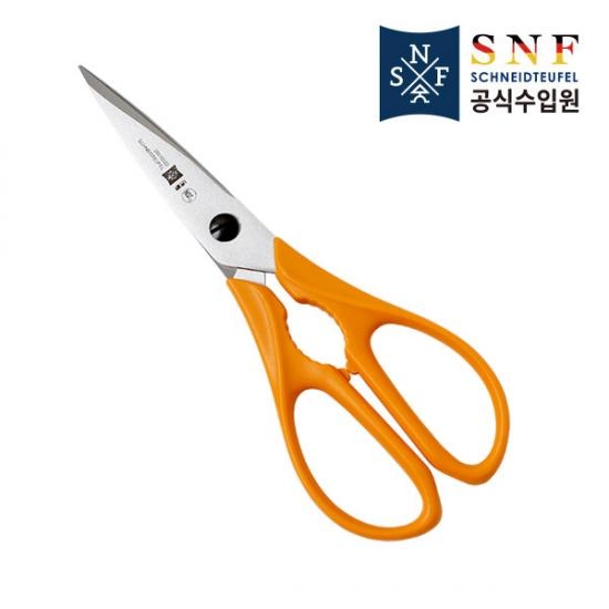 [가위특가전] SNF 다용도 주방가위(S2322-OR) 오렌지 13% OFF