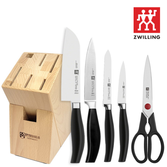 [즈윌링] 헹켈 5스타 아시아 5종세트 칼블럭 사은품(HK30133-002)