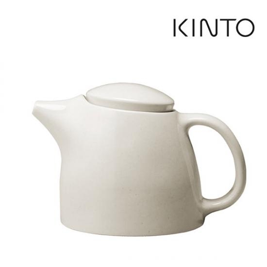 [킨토] 토포 티팟 400ml 화이트 (K-23581)