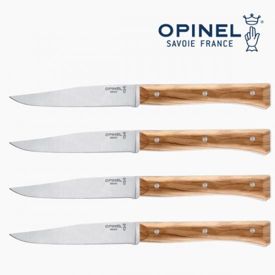 [OPINEL] 파셋 FACETTE 스테이크나이프 4개 세트 OLIVE