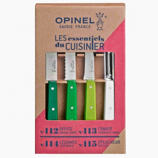 [OPINEL] 에센셜 주방용 나이프 4개 세트 Primavera